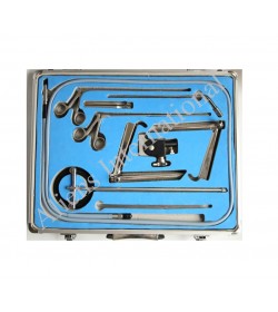 ENT Self-Retaining-Chest-Holding-Laryngoscopy Instruments Set