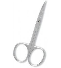 Cuticle Scissor. Mirror Finish.
