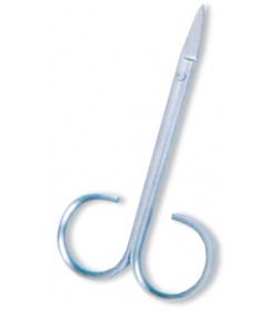 Cuticle Scissor. Satin Finish.