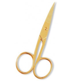 Toe Nail Scissor. Full Gold.